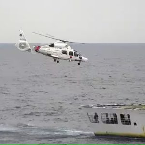 Chinese helicopter Senkaku May 2025